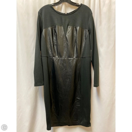 Dress Casual Maxi By Eloquii In Black, Size: Xl