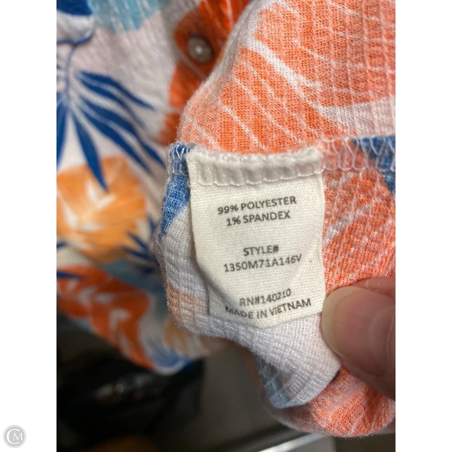 Top Short Sleeve By Joie In Orange, Size: M