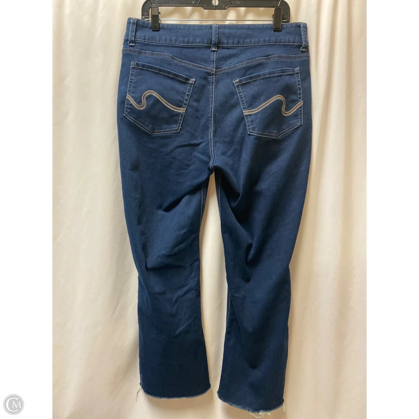 Jeans Cropped By Riders In Navy, Size: 14