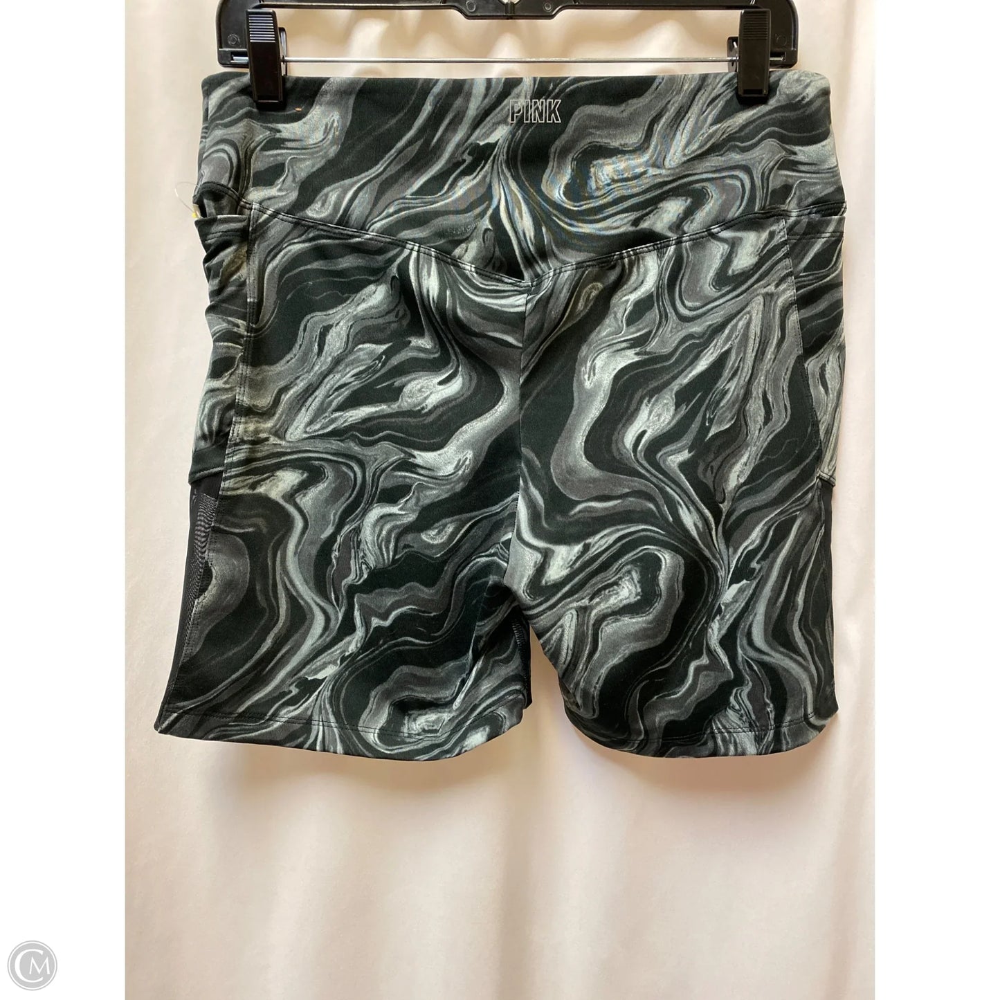 Athletic Shorts By Pink In Grey, Size: Xl