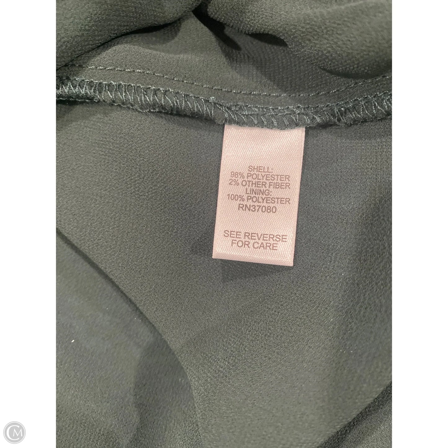 Top Long Sleeve By Cato In Green, Size: L