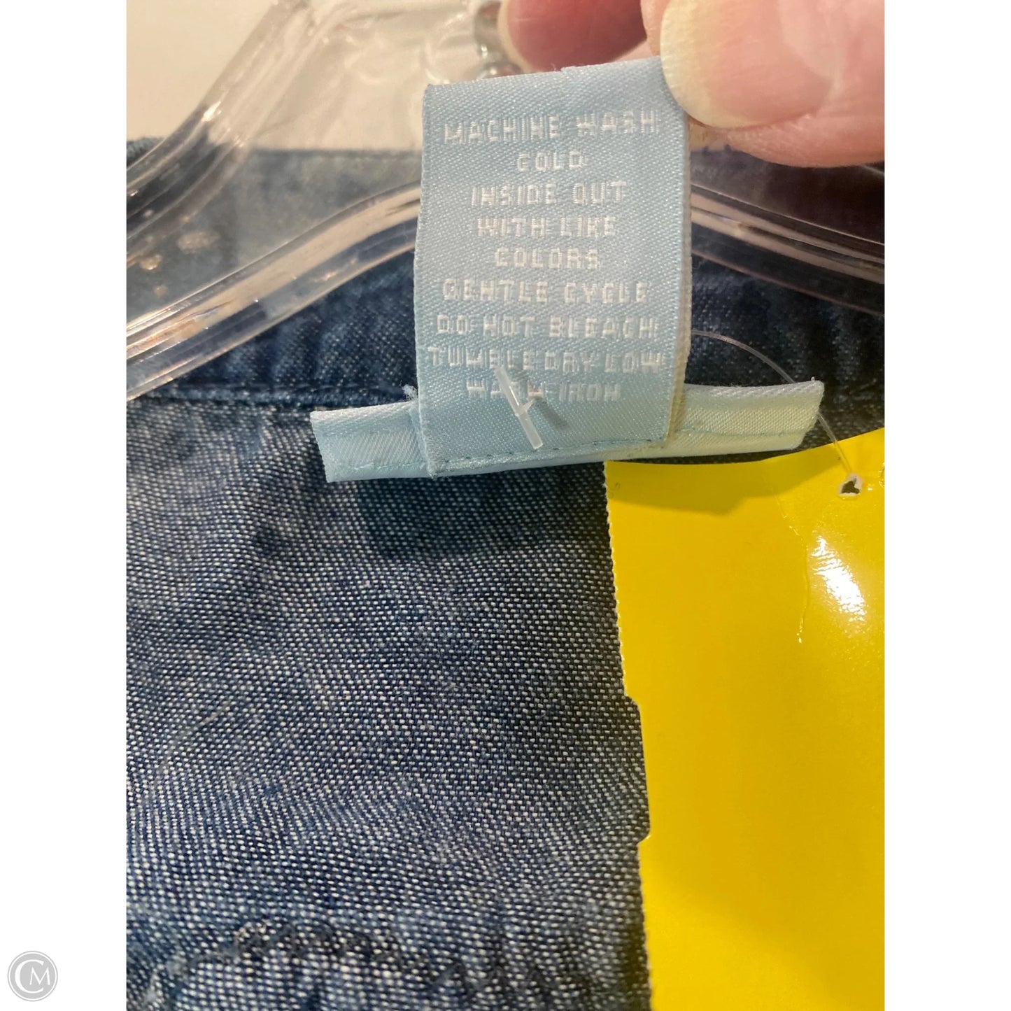 Jacket Denim By Liz And Me In Blue Denim, Size: 2x