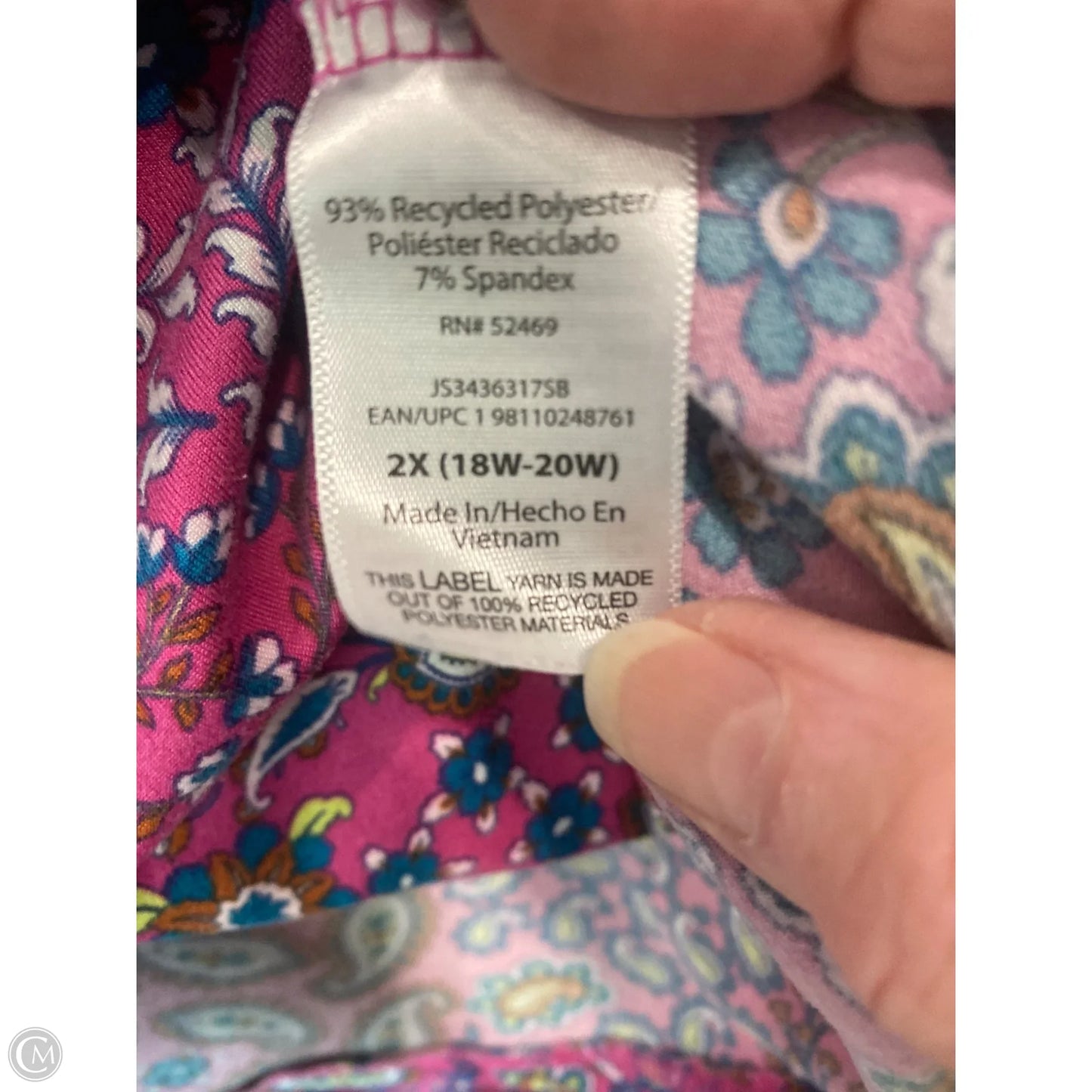 Pajamas 2pc By Joyspun In Purple, Size: 2x