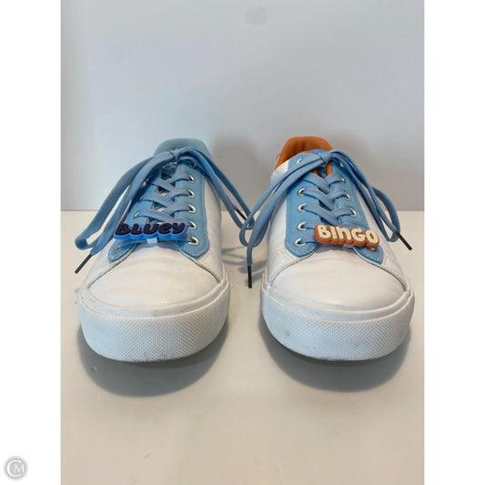 Shoes Sneakers By Clothes Mentor In Blue & Orange, Size: 9