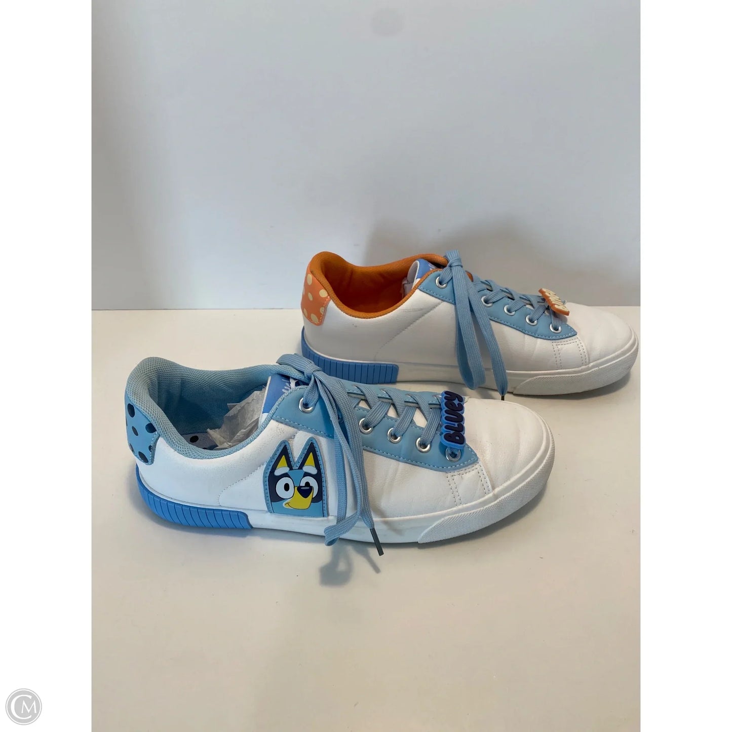 Shoes Sneakers By Clothes Mentor In Blue & Orange, Size: 9