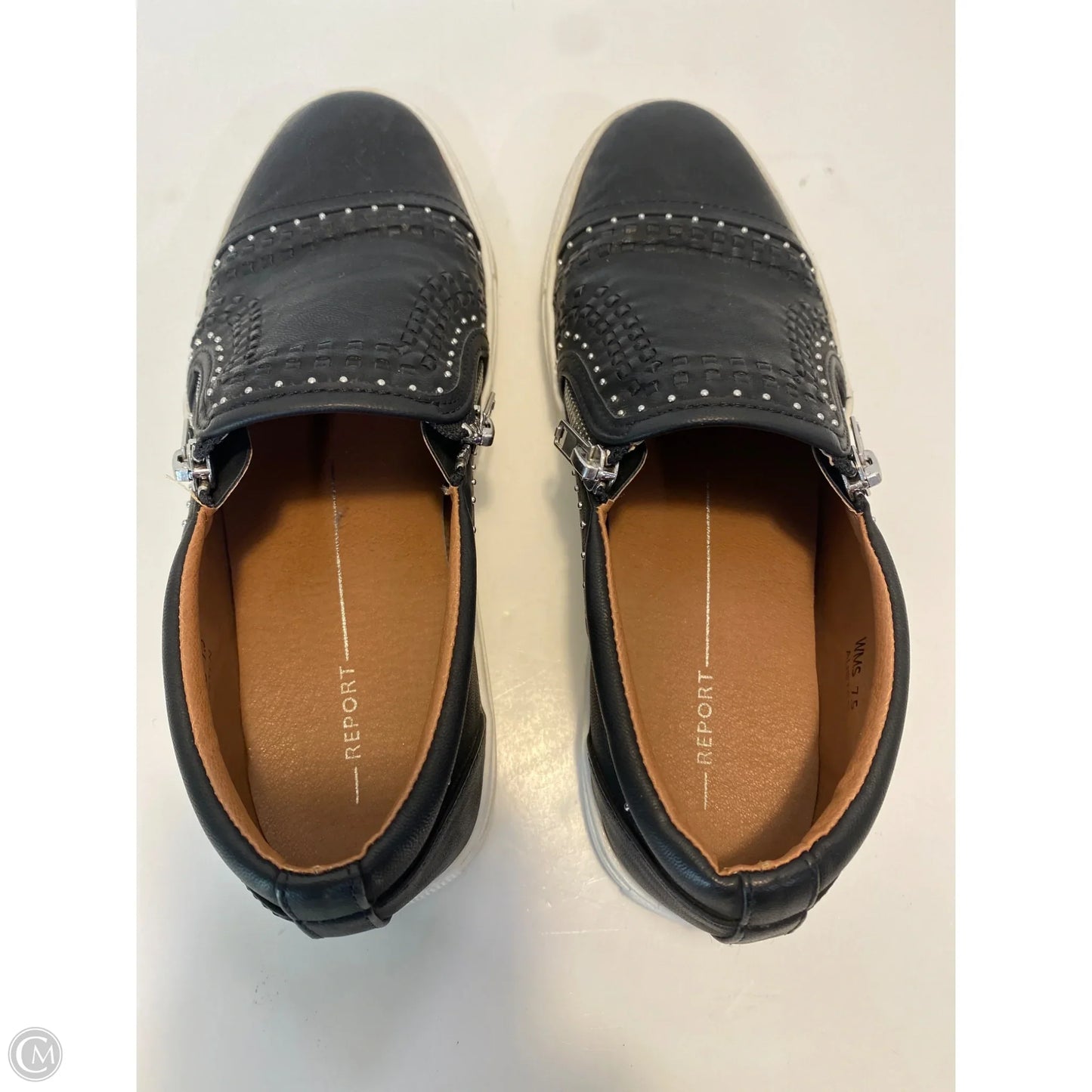 Shoes Sneakers By Report In Black, Size: 7.5