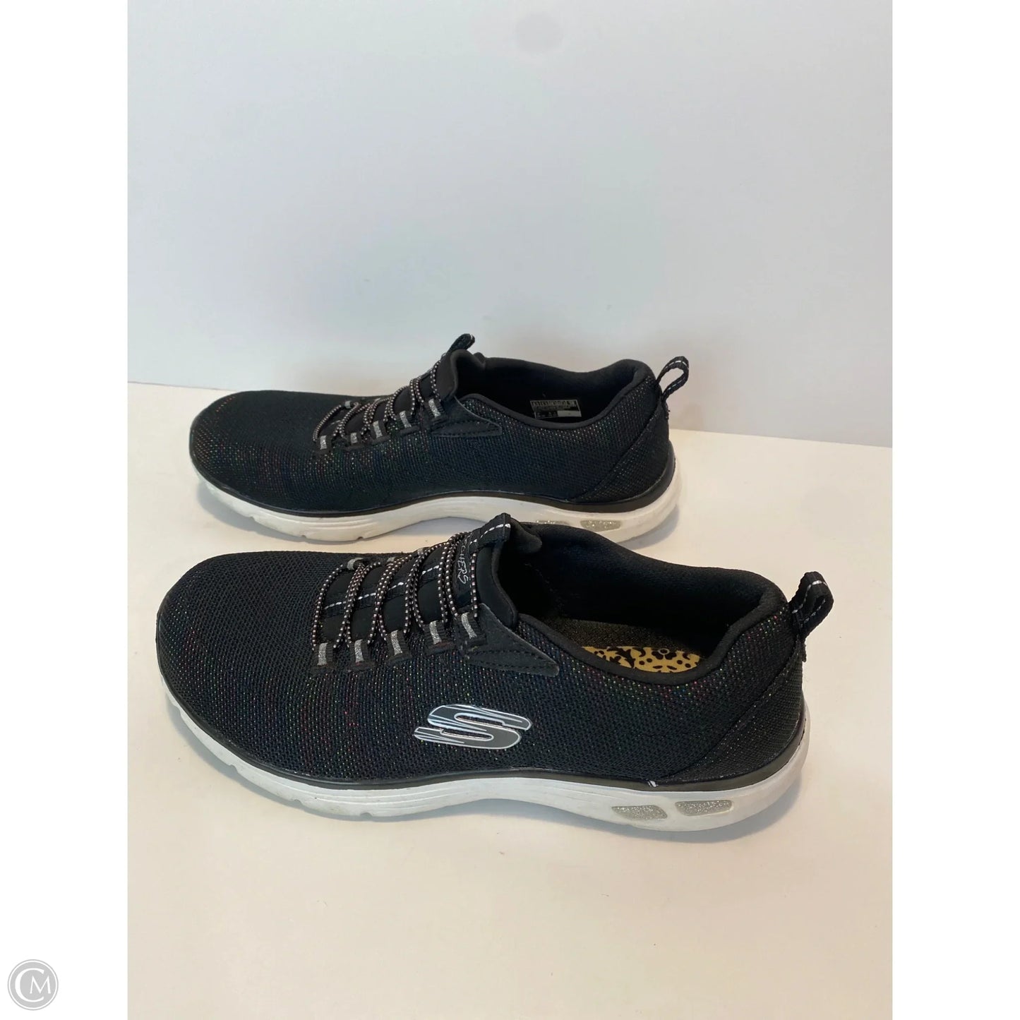 Shoes Athletic By Skechers In Black, Size: 8.5