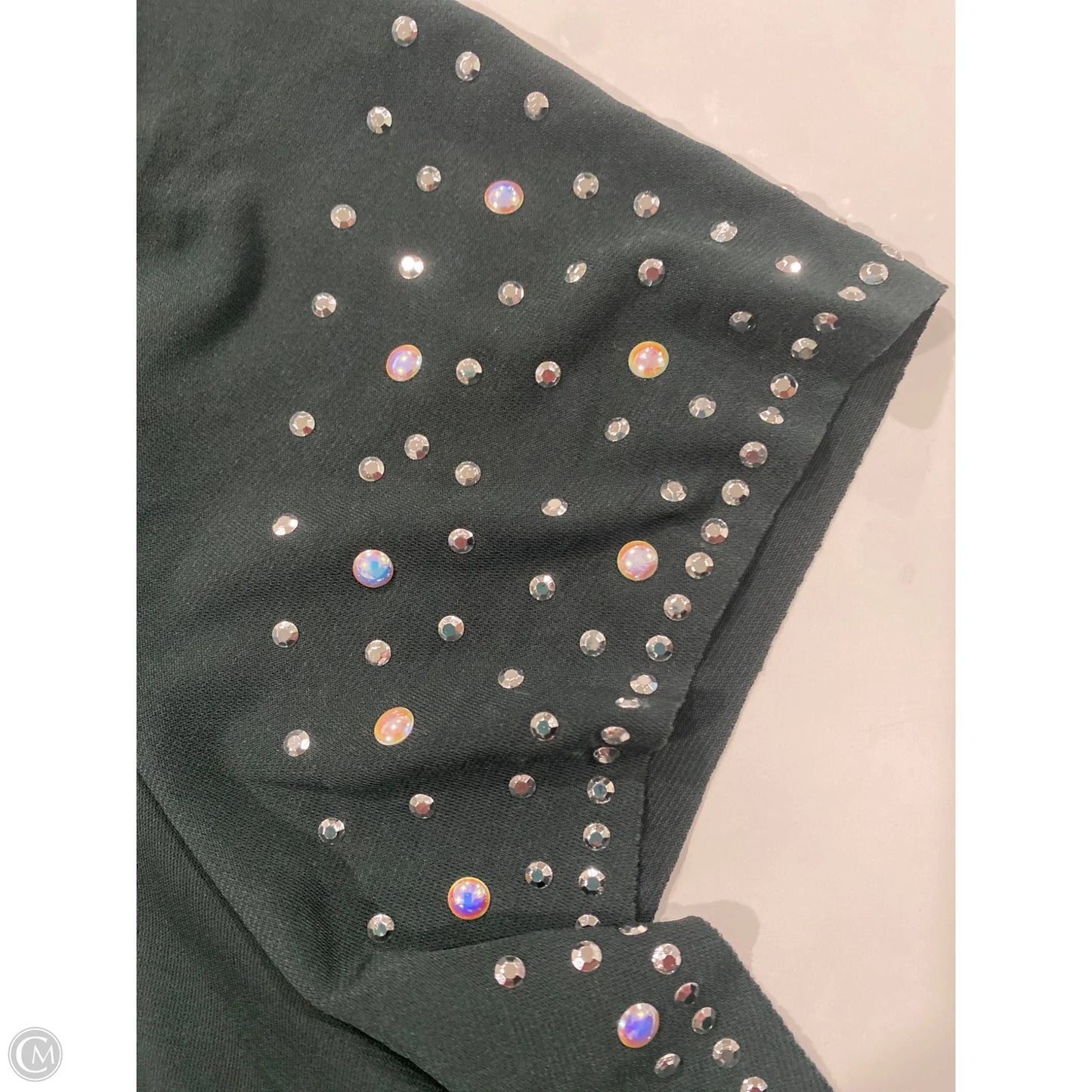 Top Short Sleeve By Edgely In Green, Size: 2x