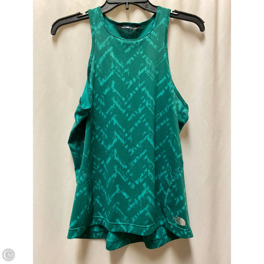 Athletic Tank Top By The North Face In Green, Size: M