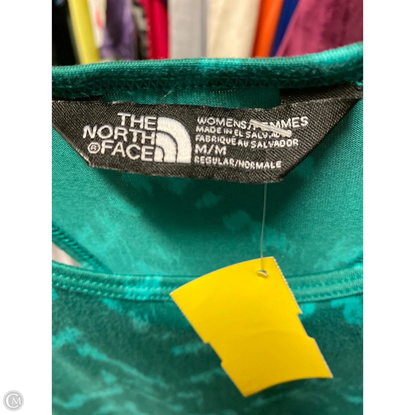 Athletic Tank Top By The North Face In Green, Size: M