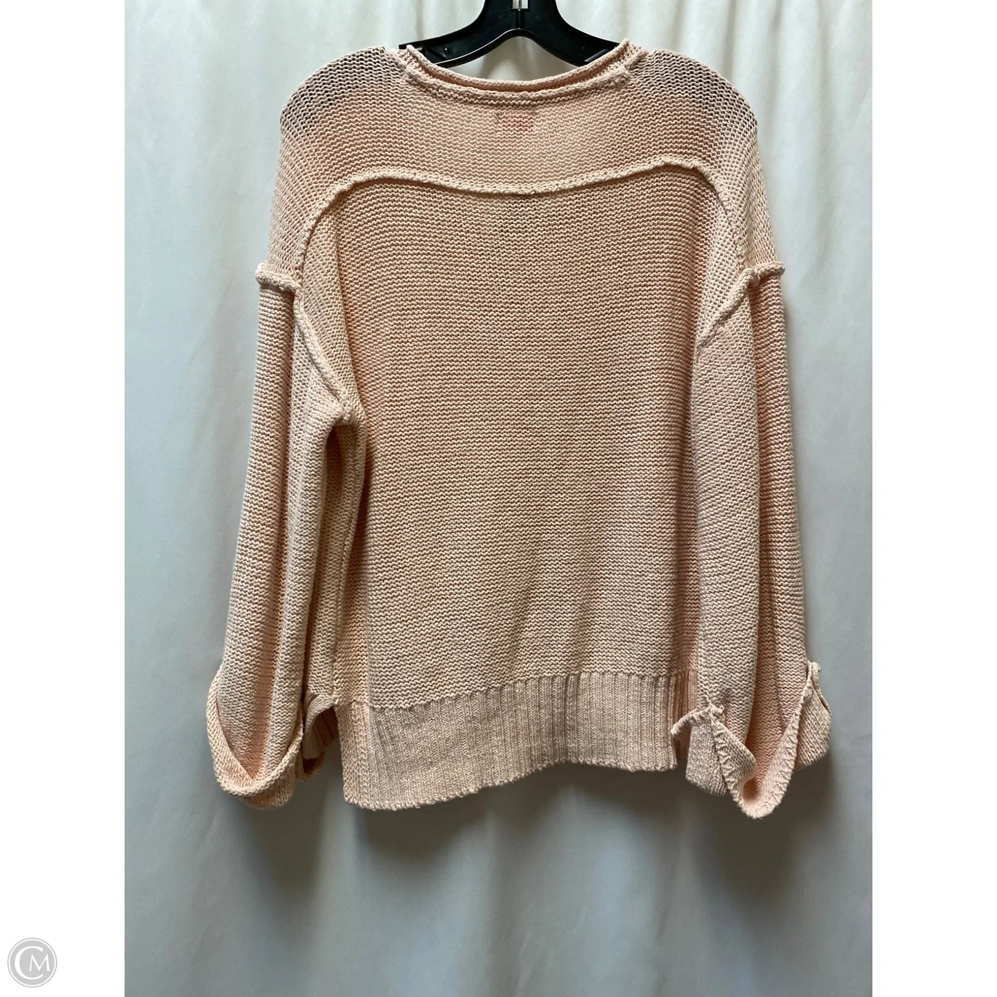 Sweater By Pink Lily In Pink, Size: M