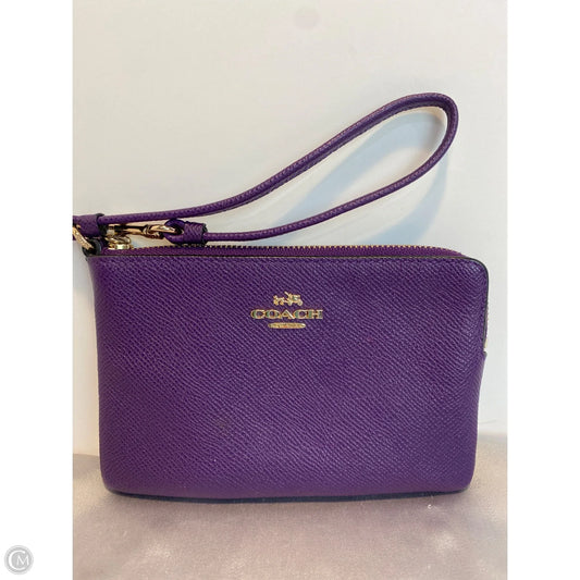 Wristlet Designer By Coach, Size: Medium