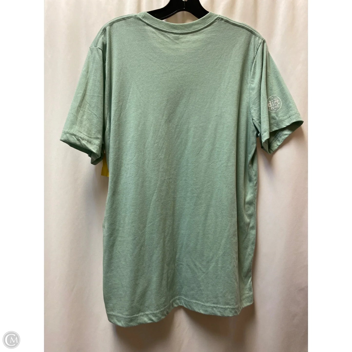 Top Short Sleeve By Canvas In Green, Size: L
