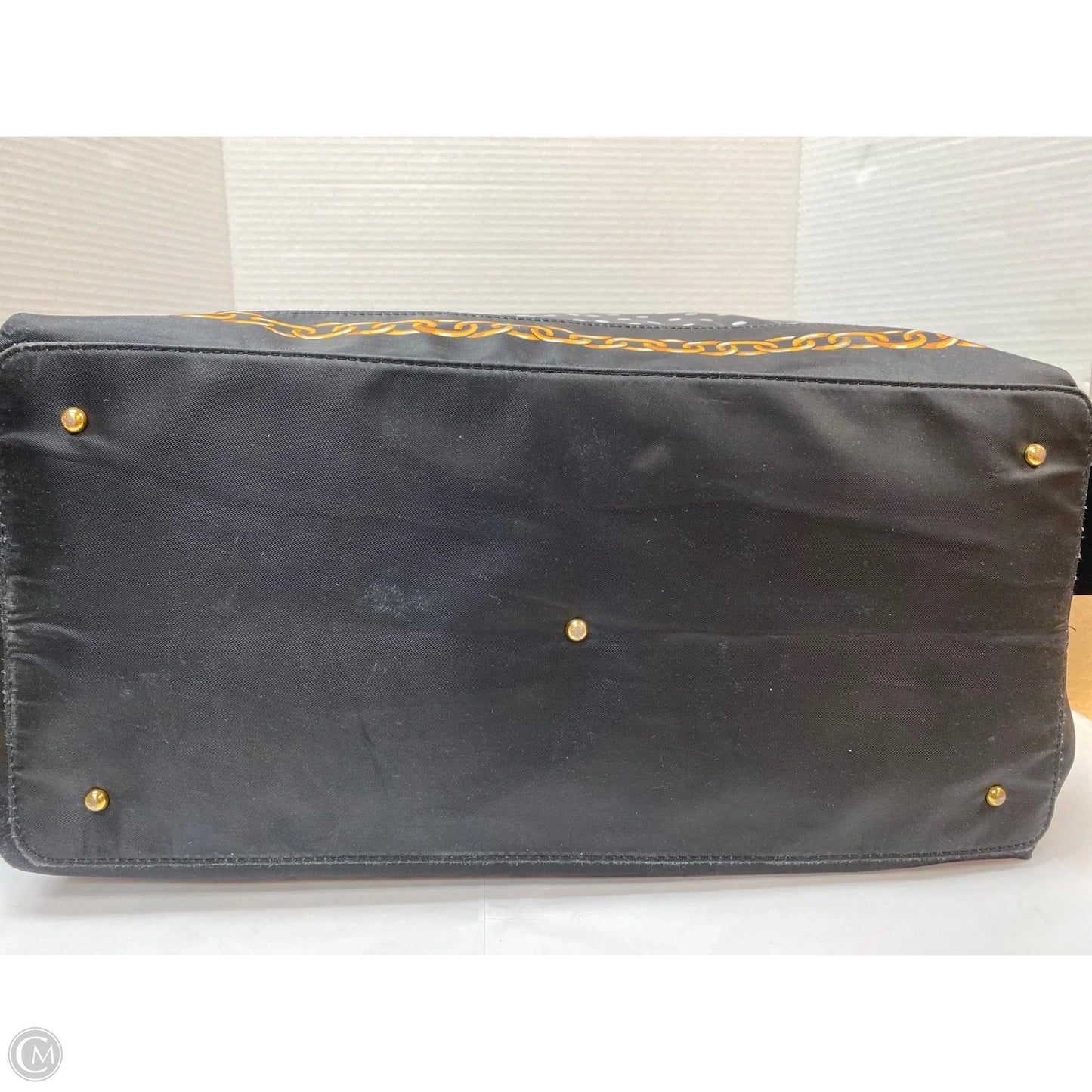 Tote Luxury Designer By Moschino, Size: Large