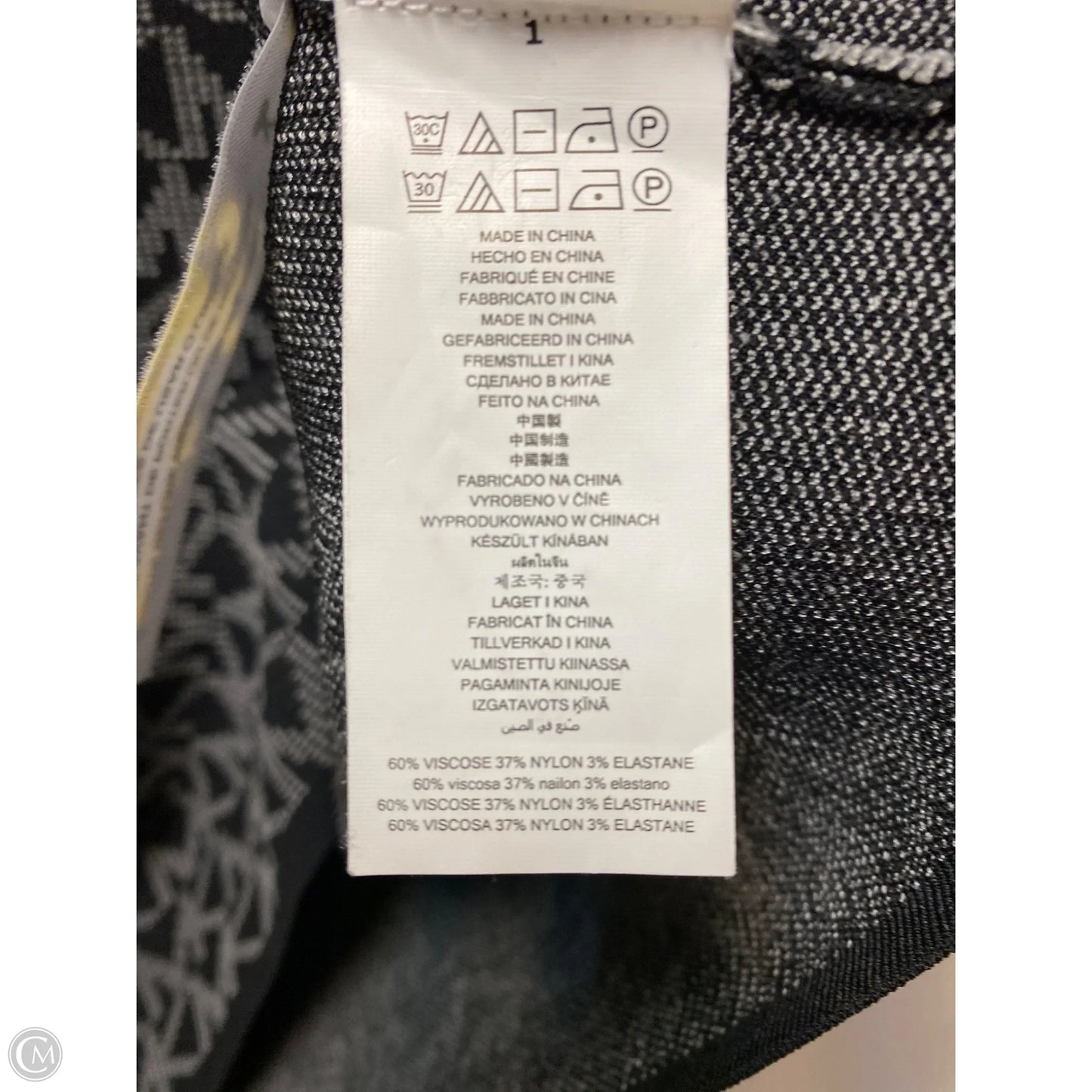 Dress Casual Midi By Michael By Michael Kors In Black, Size: M