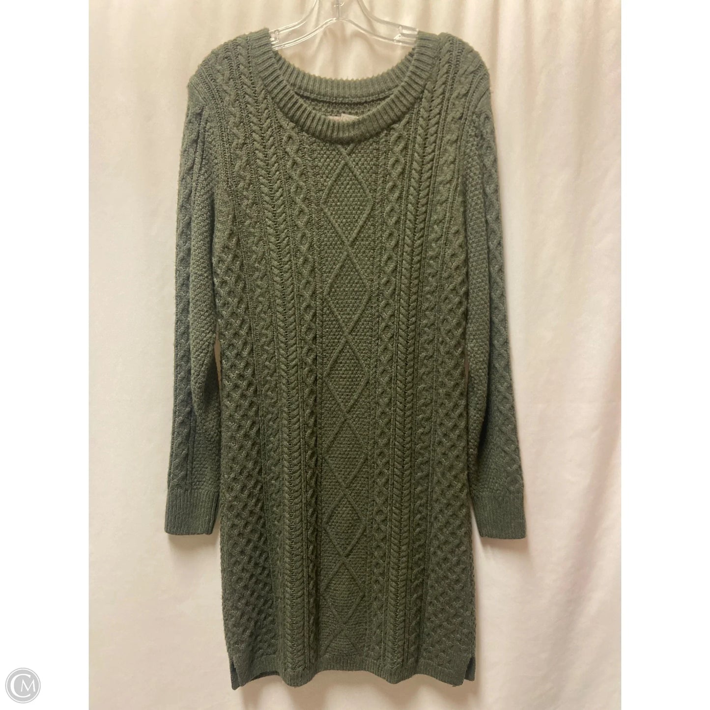 Dress Sweater By Merona In Green, Size: Xl