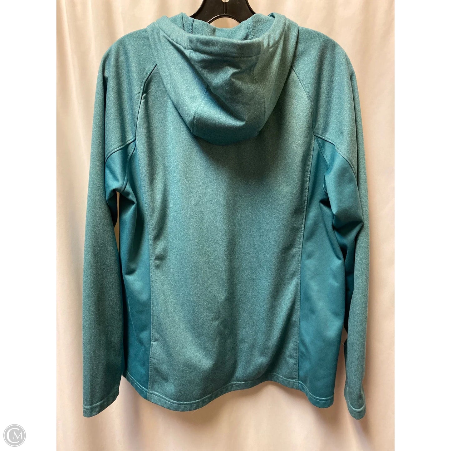 Athletic Sweatshirt Hoodie By The North Face In Aqua, Size: Xl