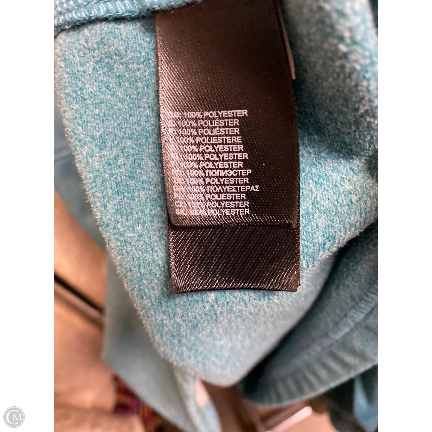 Athletic Sweatshirt Hoodie By The North Face In Aqua, Size: Xl