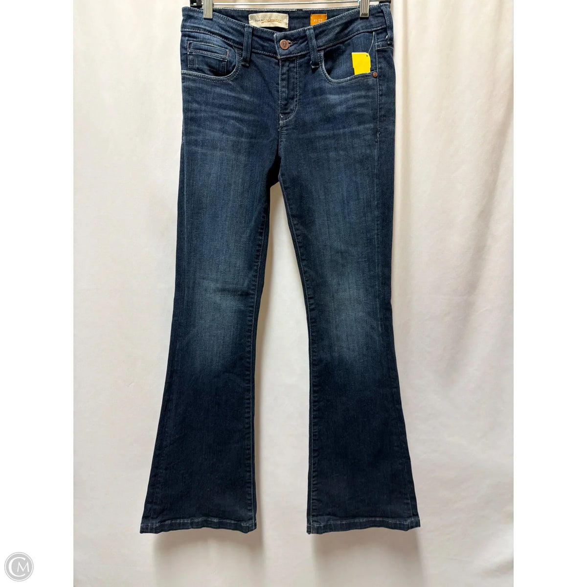 Jeans Flared By Pilcro In Blue Denim, Size: 4
