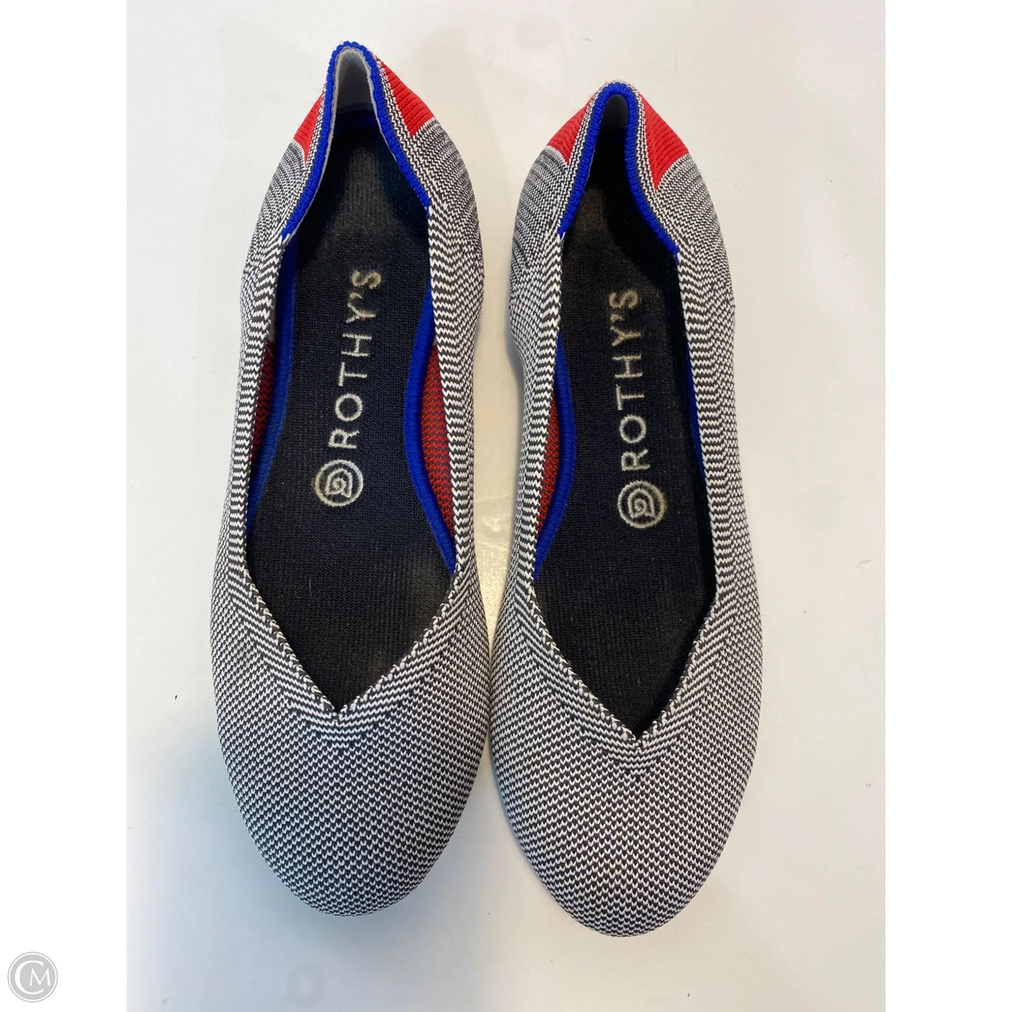 Shoes Flats By Rothys In Black, Size: 7.5