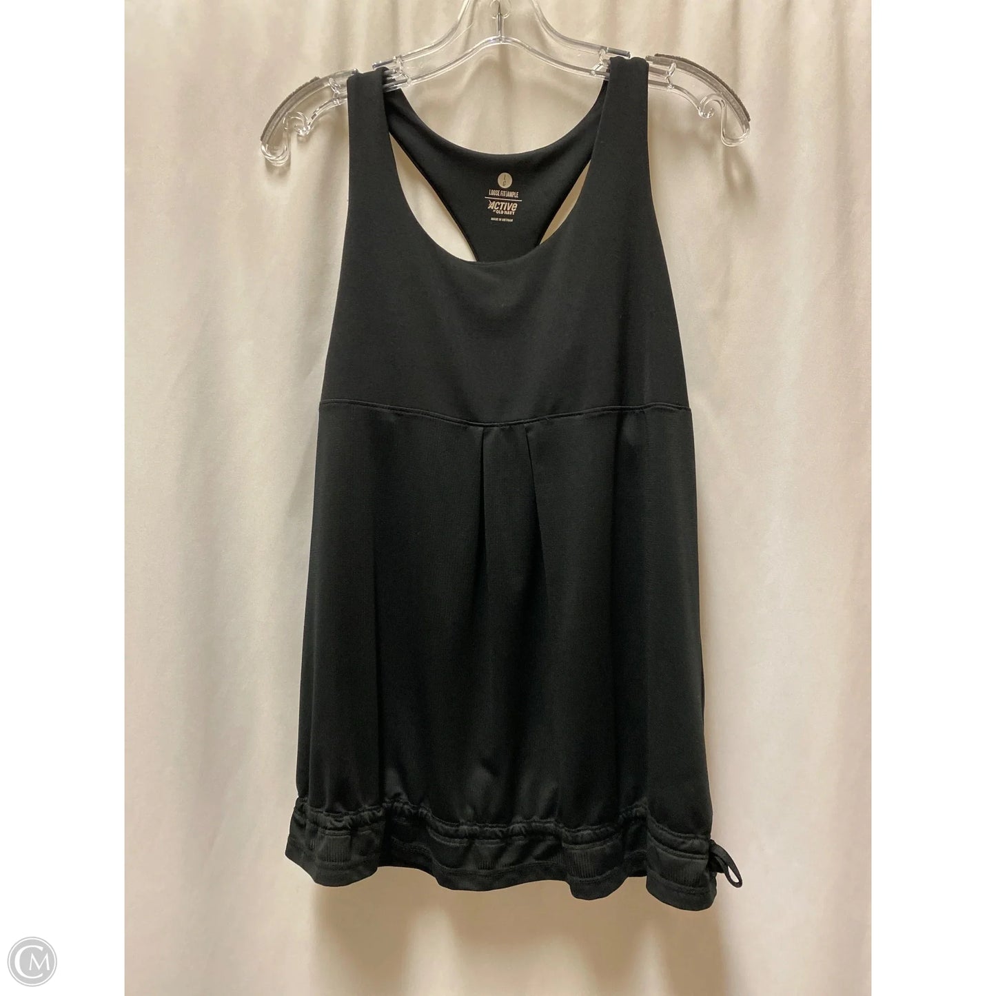 Athletic Tank Top By Old Navy In Black, Size: L