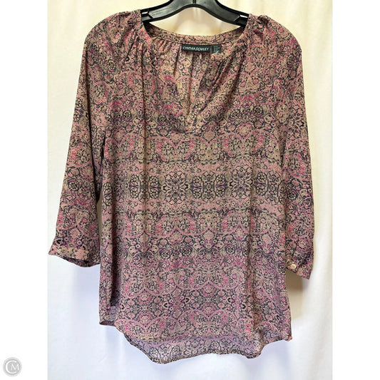 Top Long Sleeve By Cynthia Rowley In Pink, Size: Xs