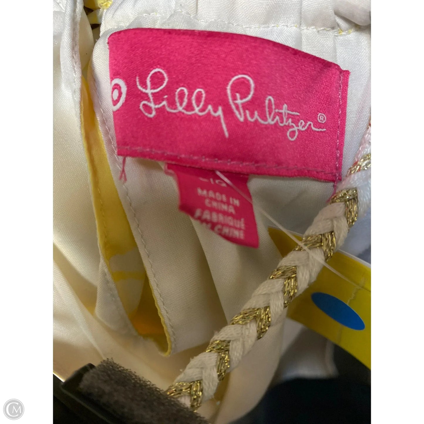 Tank Top Designer By Lilly Pulitzer In Yellow, Size: L