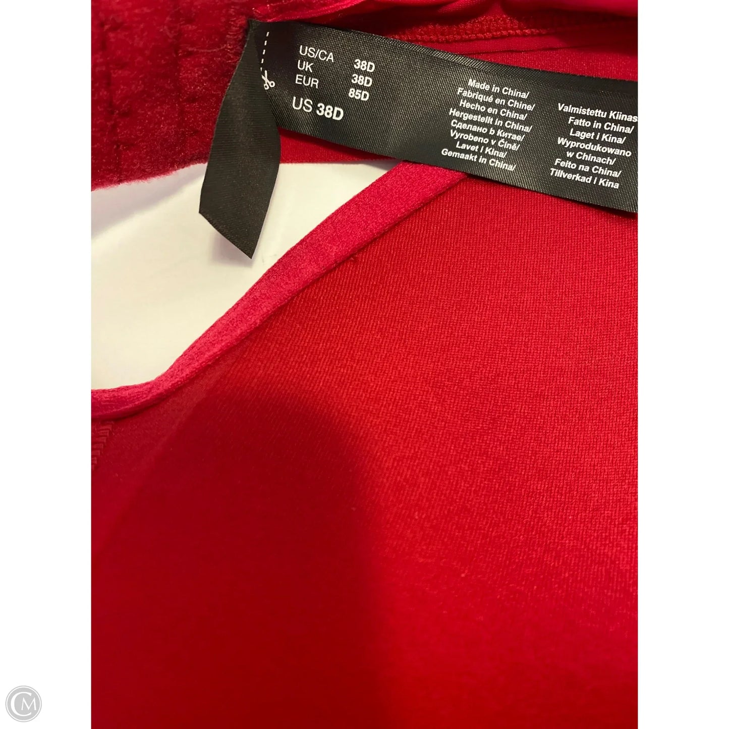 Bra By Dkny In Maroon, Size: 0