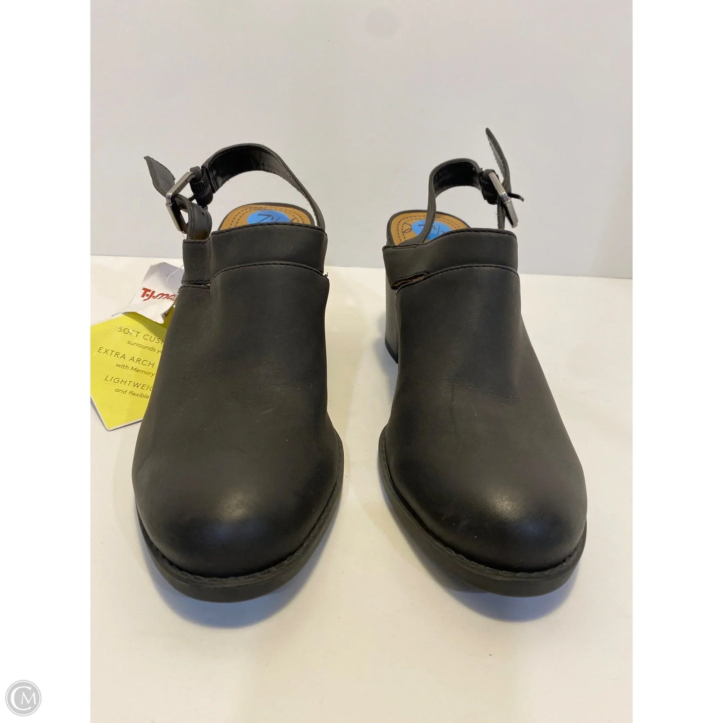 Shoes Heels Block By Natural Soul In Black, Size: 7.5