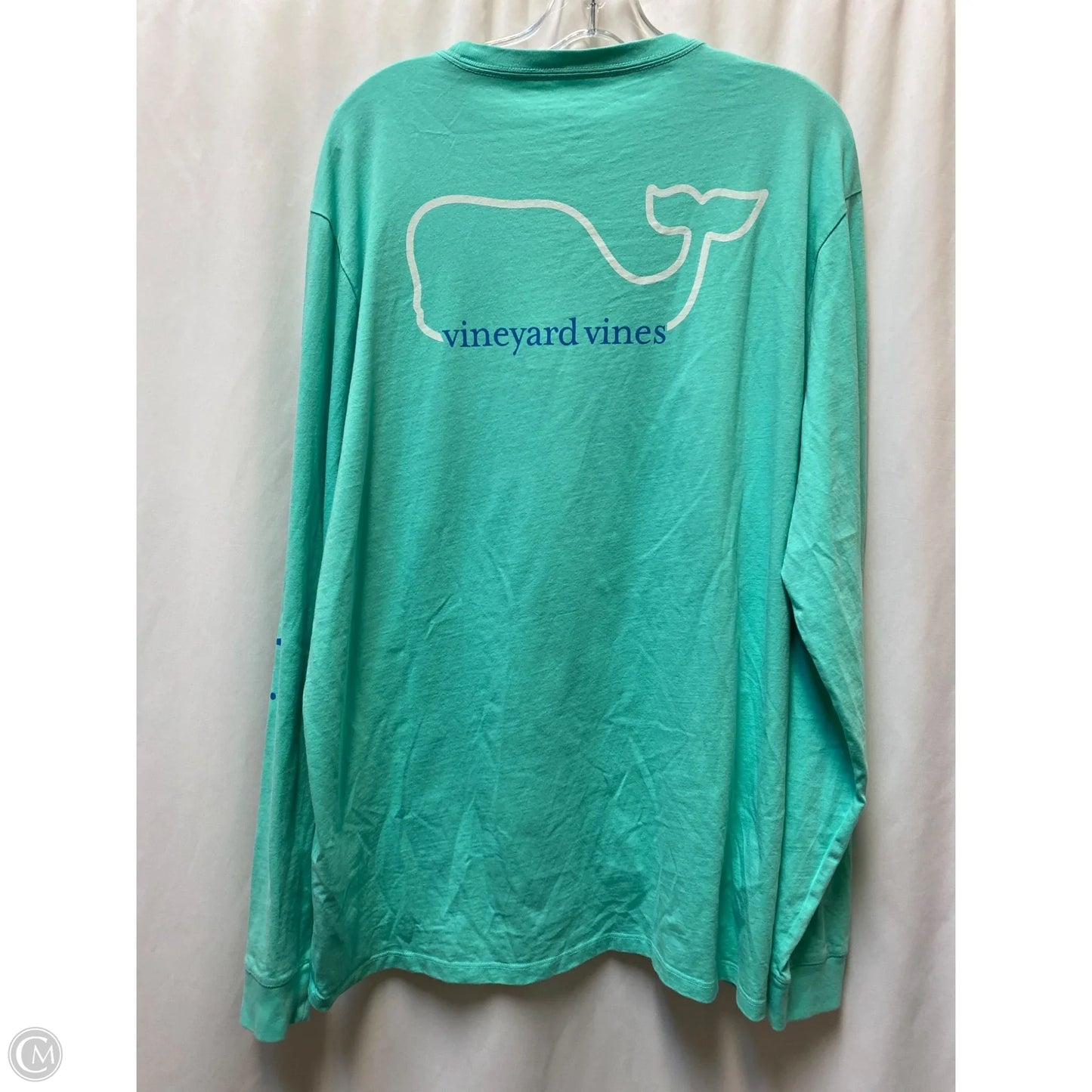 Top Long Sleeve By Vineyard Vines In Green, Size: L