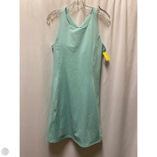 Athletic Dress By Zelos In Green, Size: L