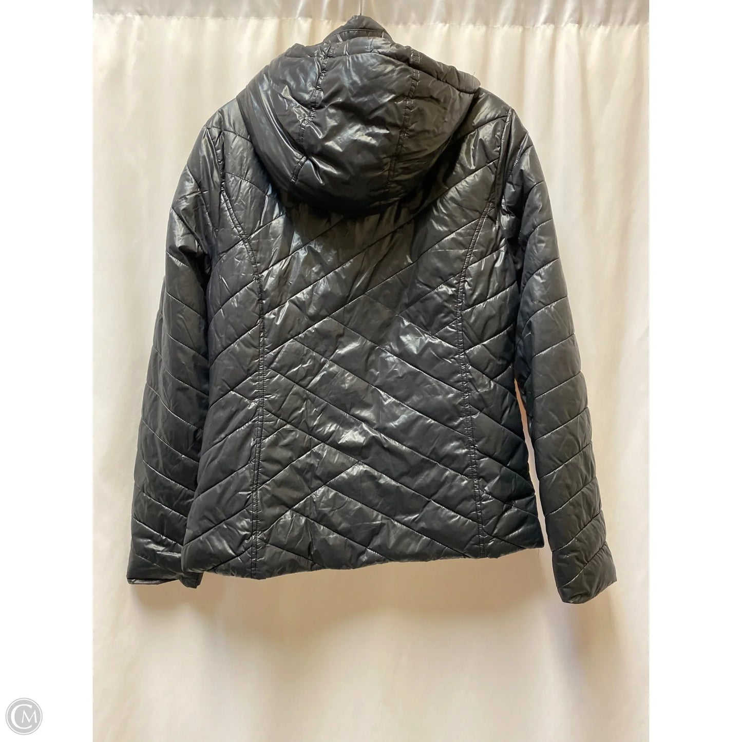 Jacket Puffer & Quilted By Tek Gear In Black, Size: M