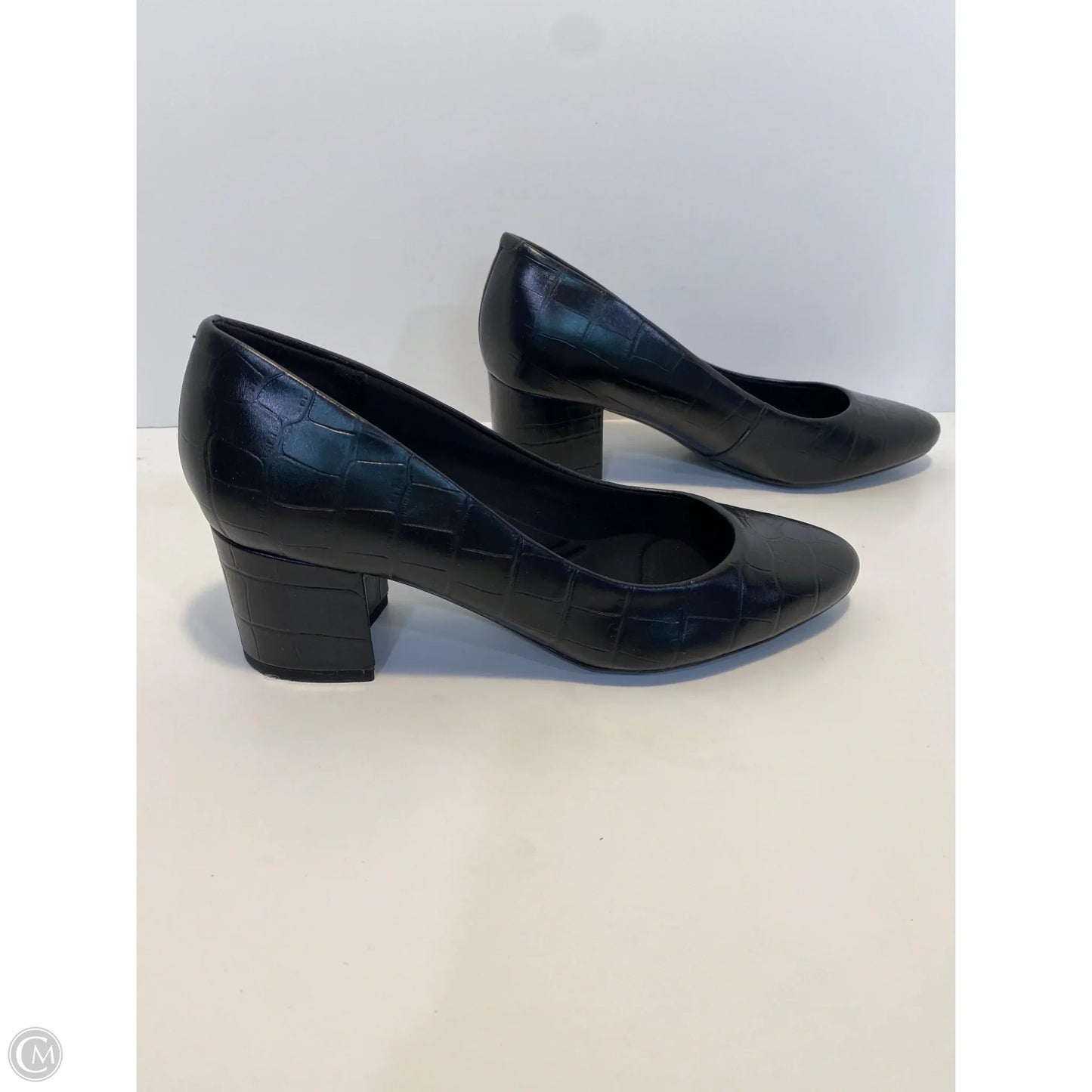 Shoes Heels Block By Easy Spirit In Black, Size: 9