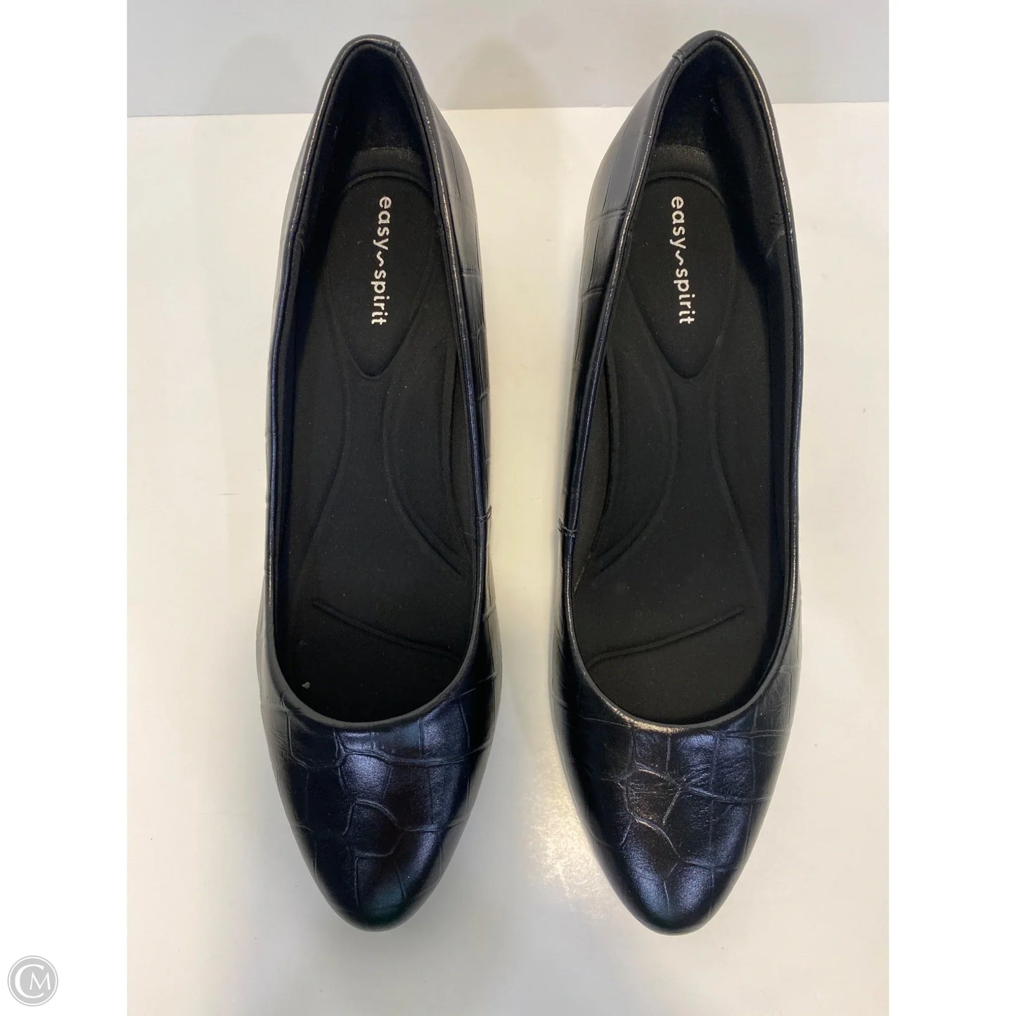 Shoes Heels Block By Easy Spirit In Black, Size: 9