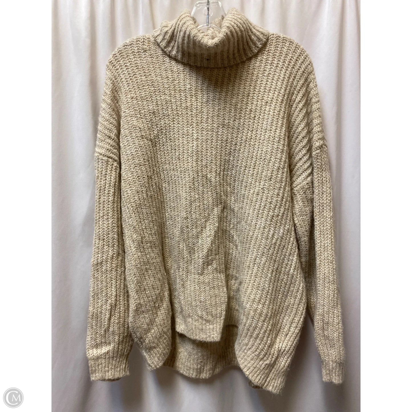Sweater By Old Navy In Tan, Size: L