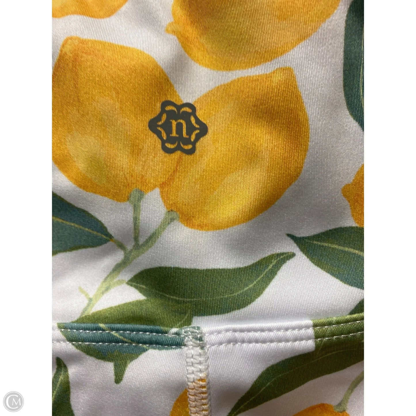 Athletic Leggings By Clothes Mentor In Yellow, Size: L