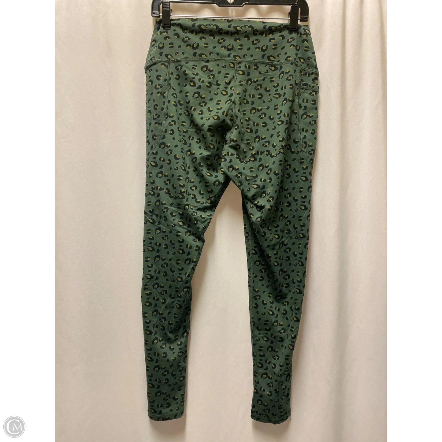 Athletic Leggings By Clothes Mentor In Green, Size: L