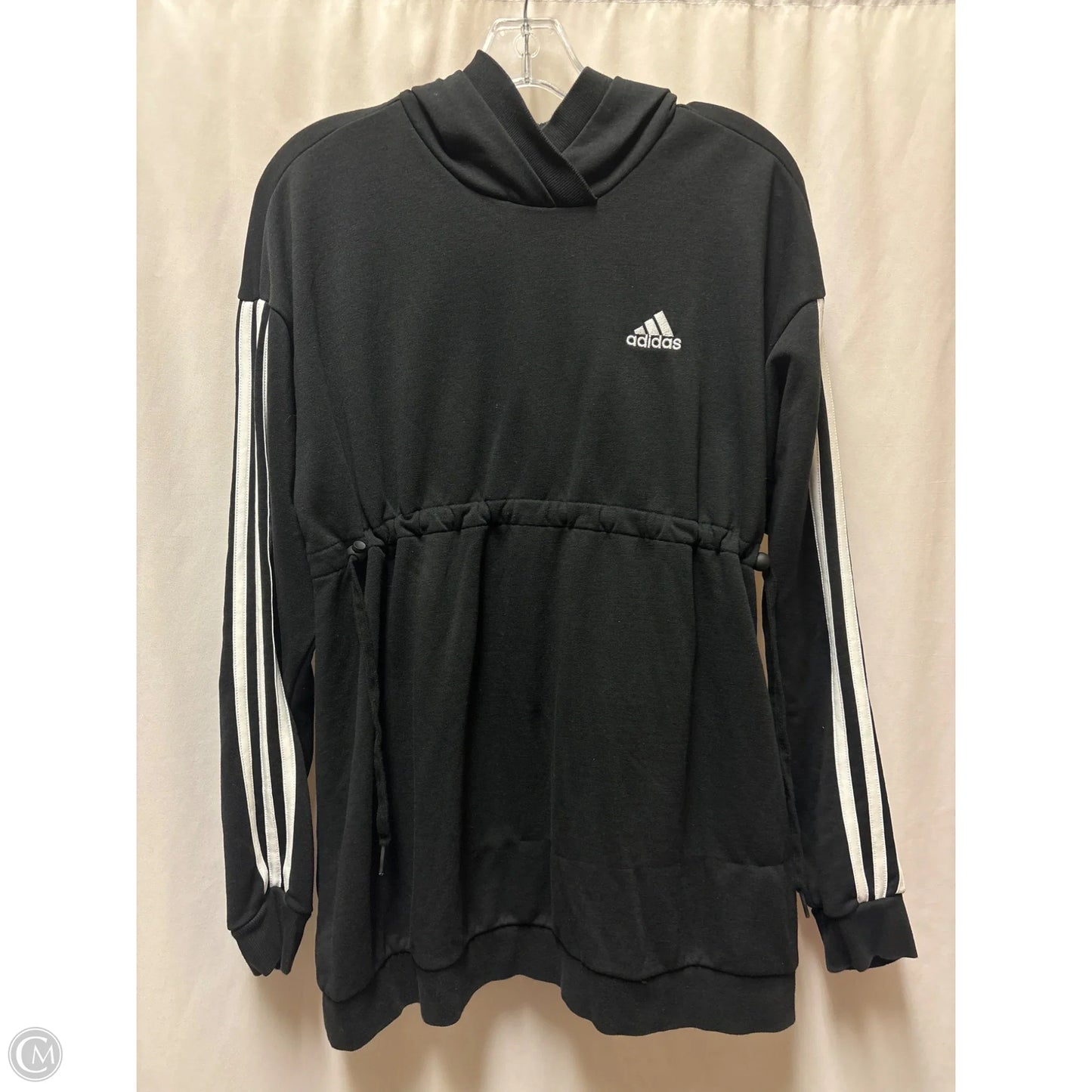Athletic Dress By Adidas In Black, Size: S