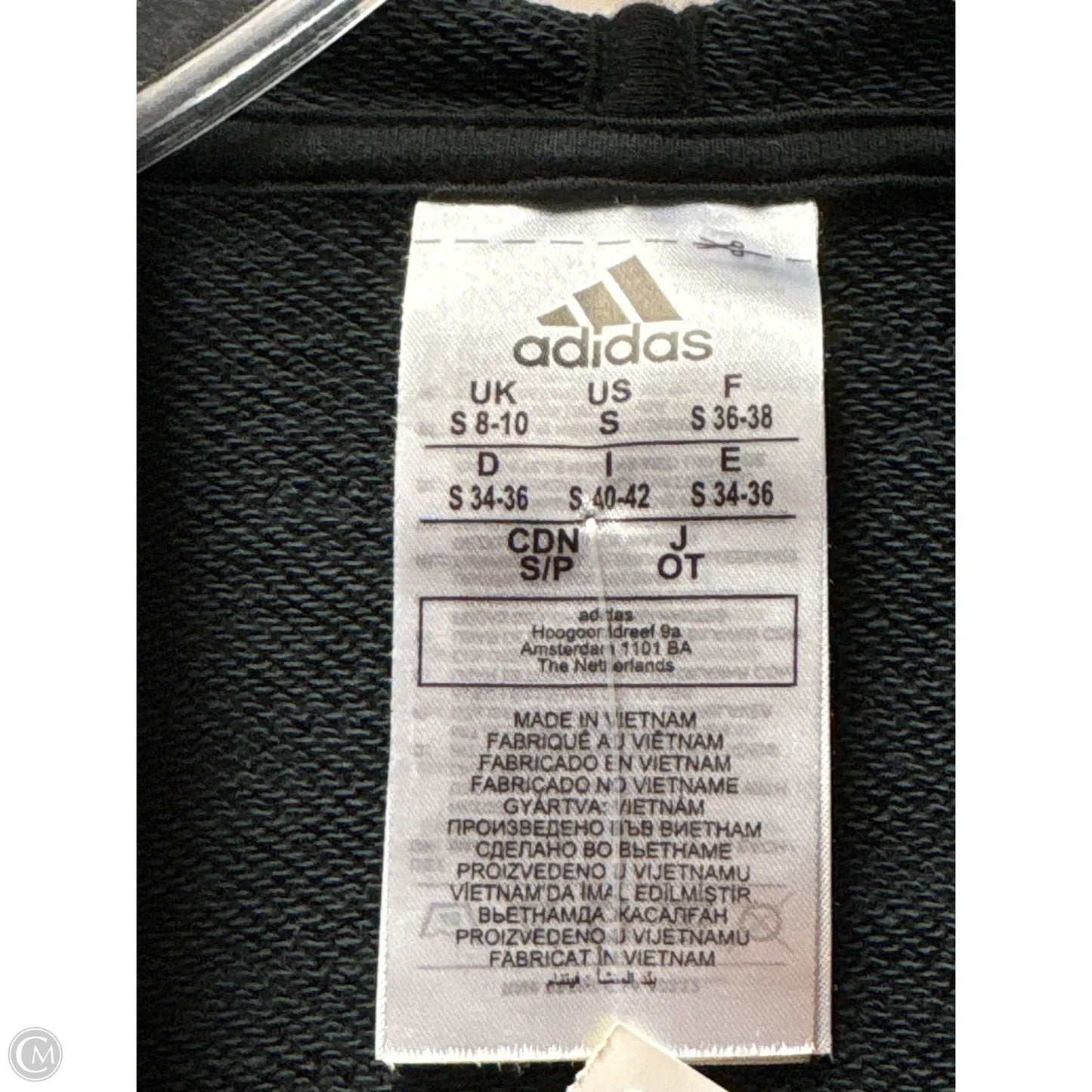 Athletic Dress By Adidas In Black, Size: S