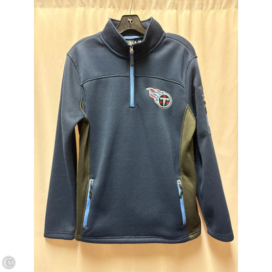 Jacket Shirt By Nfl In Blue, Size: S