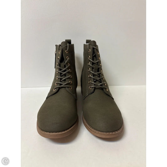 Boots Hiking By Xappeal In Green, Size: 9