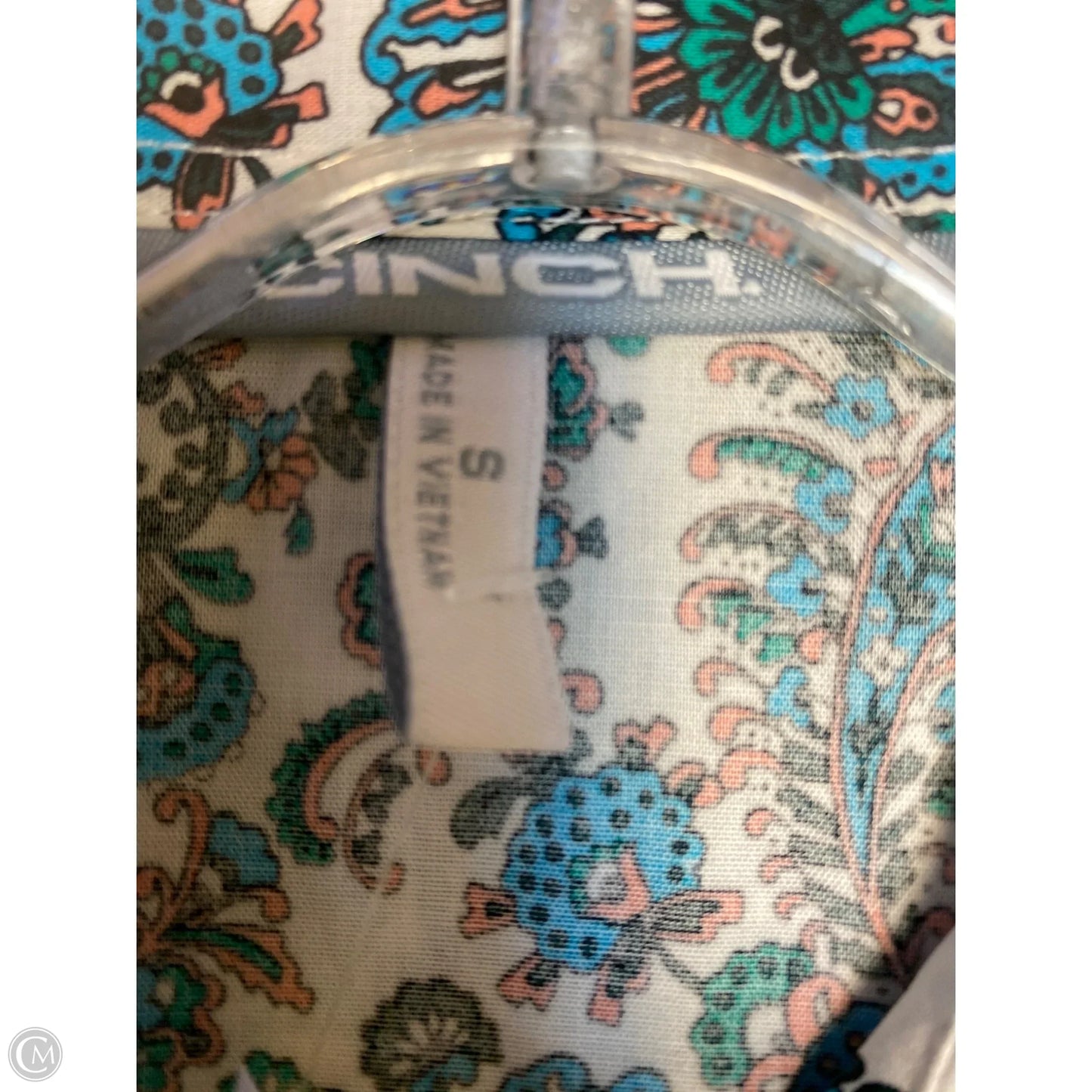 Top Long Sleeve By Clothes Mentor In Green, Size: S