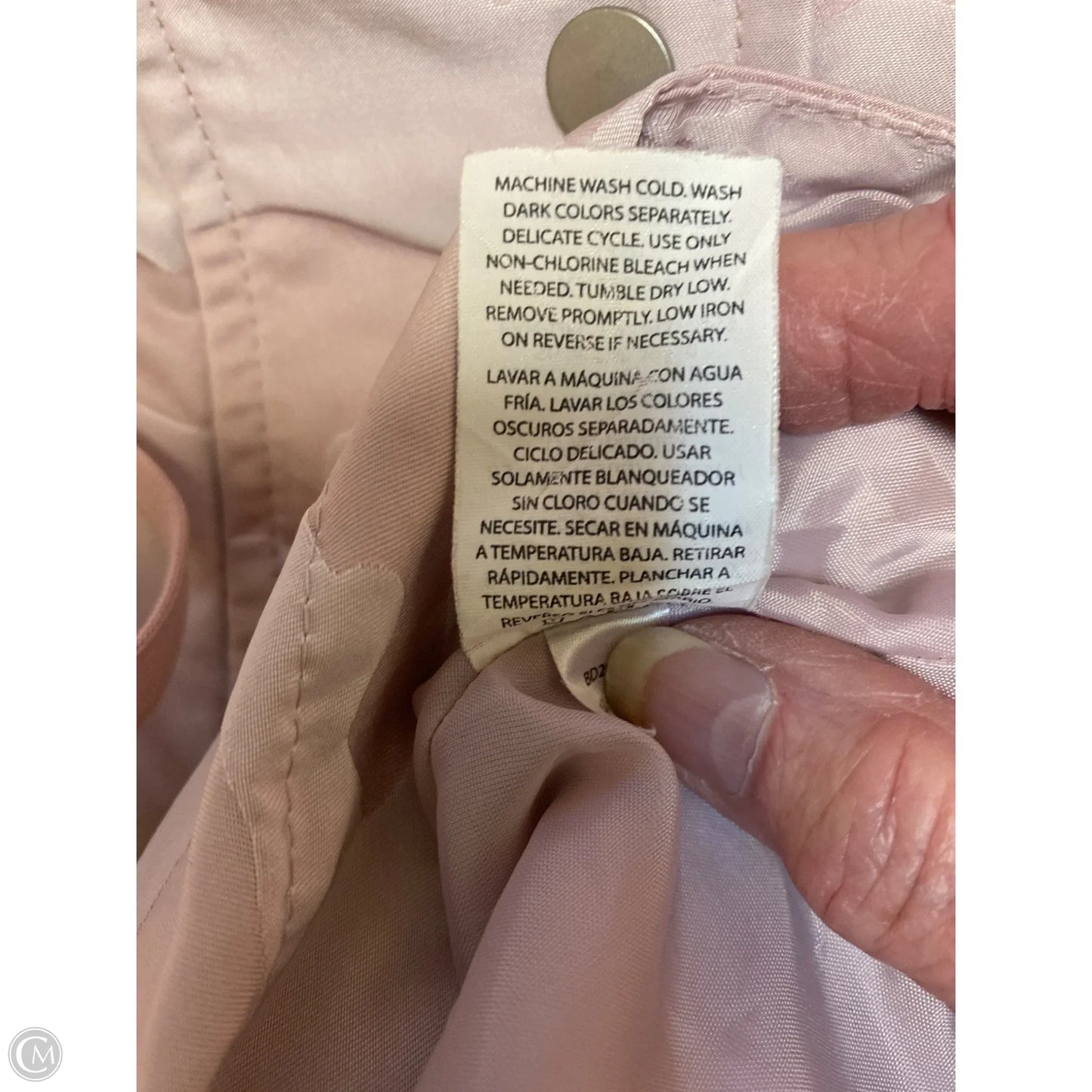 Jacket Other By Athletic Works In Pink, Size: Xxl