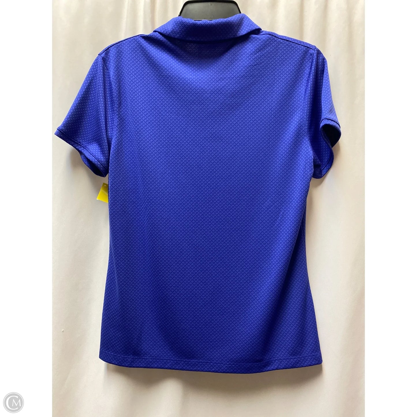 Athletic Top Short Sleeve By Nike In Purple, Size: M
