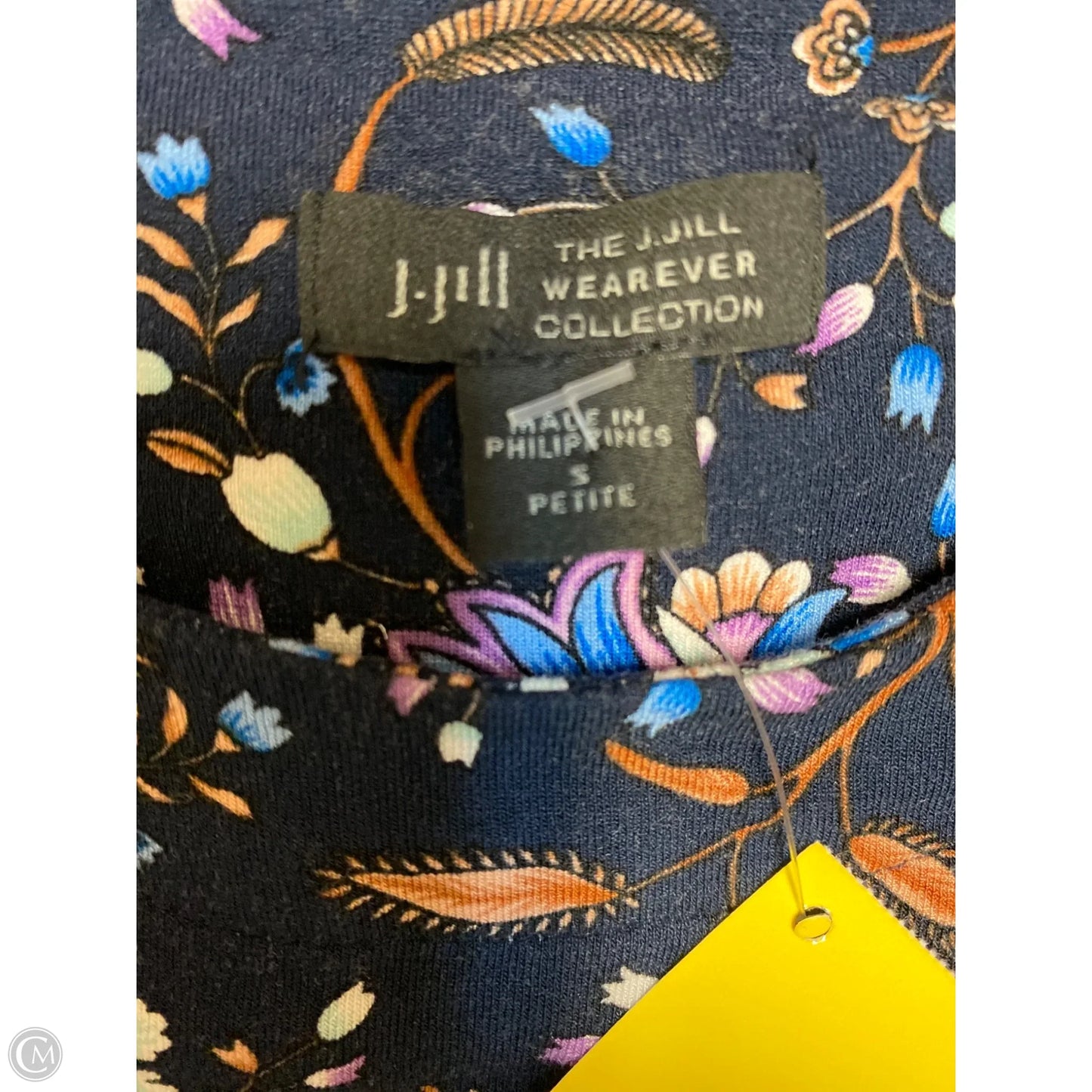 Dress Casual Midi By J. Jill In Navy, Size: Sp