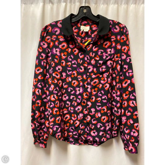 Top Long Sleeve Designer By Kate Spade In Pink, Size: S