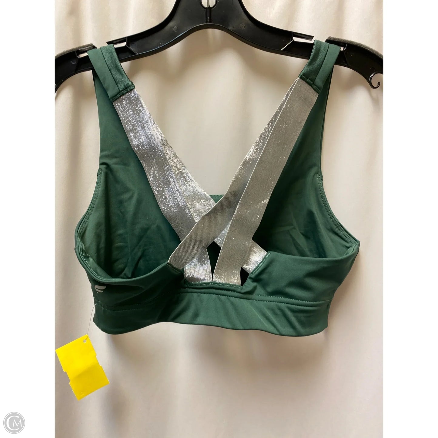 Athletic Bra By Fabletics In Green, Size: M