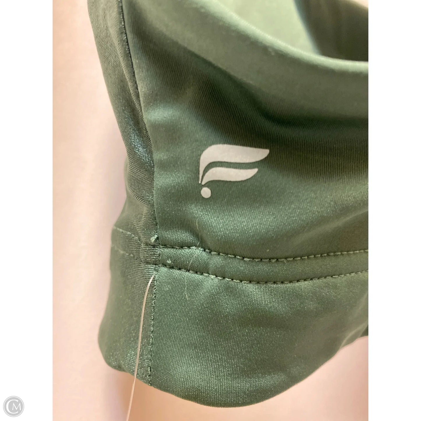 Athletic Bra By Fabletics In Green, Size: M