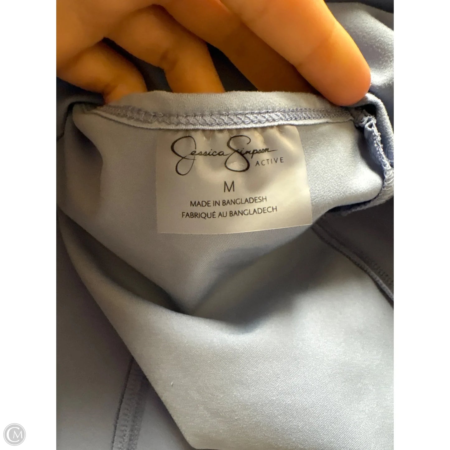 Athletic Bra By Jessica Simpson In Blue, Size: M