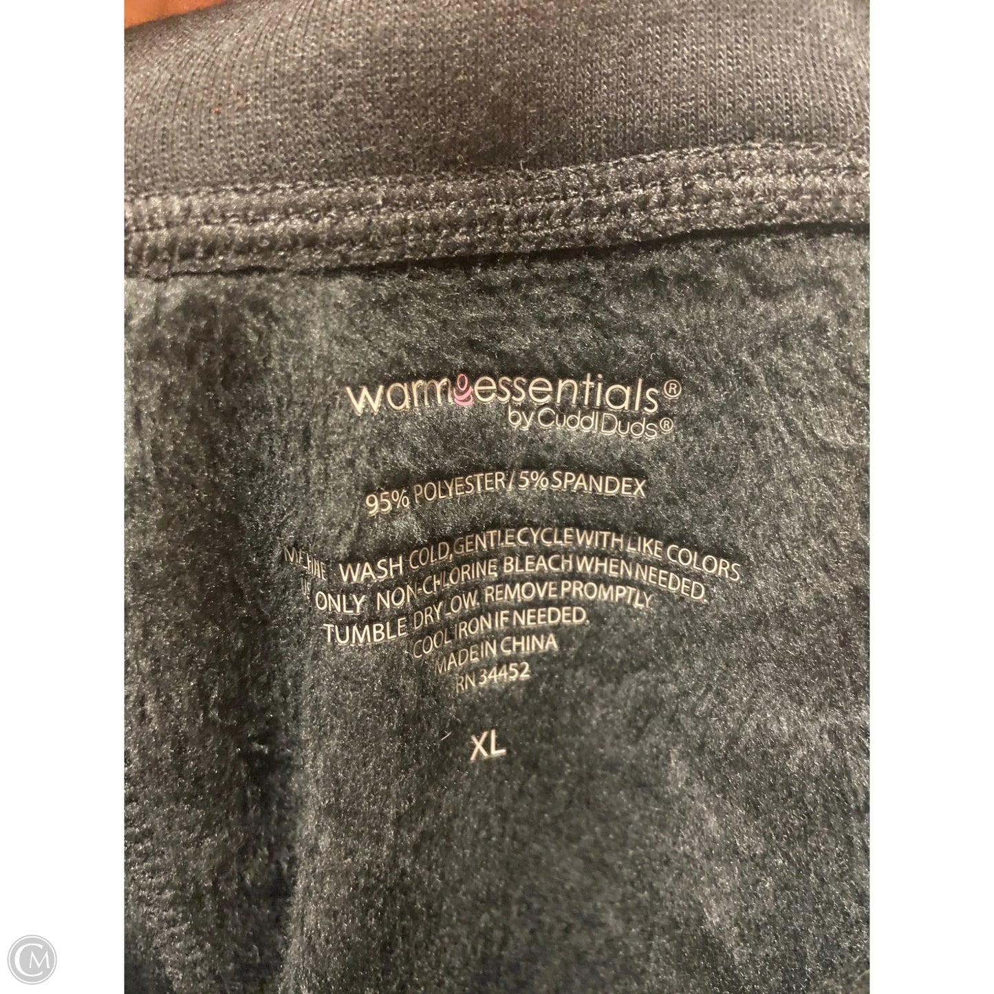 Pants Lounge By Cuddl Duds In Black, Size: Xl